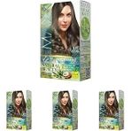 Maxx Deluxe Beauty Amonyaksız Set Saç Boyası 8.11 Yoğun Küllü Kumral (4 Paketi)
