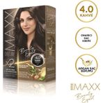 MAXX DELUXE BEAUTY EXPERT 4.0 Kahve Krem Saç Boyası Onarıcı Etki ile Güçlendirici Bakım