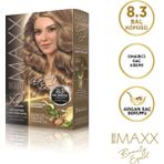 MAXX DELUXE BEAUTY EXPERT 8.3 Bal Köpüğü Krem Saç Boyası Onarıcı Etki ve Zeytinyağı İçerikli