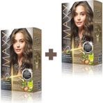 Maxx Deluxe Beauty Expert Yoğun Küllü Koyu Kumral 6.11 Saç Boyası