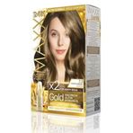 Maxx Deluxe Gold Fındık Kabuğu 7.3 24K Altın Parçacıklı 2x50 ml Saç Boyası