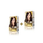 Maxx Deluxe Golden Beauty 24K 6.7 Çikolata Kahve 2 Adet Boya Seti