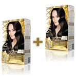 Maxx Deluxe Golden Beauty 3.0 Koyu Kahve Set Boya