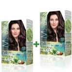 Maxx Deluxe Natural Beauty 4.0 Kahve 2'li Set Boya