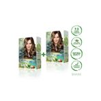 MAXX DELUXE Natural Beauty Amonyaksız 7.3 Fındık Kabuğu Saç Boyası Seti 2 Adet