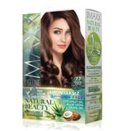 Maxx Deluxe Natural Beauty Amonyaksız 7 Karamel Kahve Altın Karamel Saç Boyası