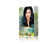 MAXX DELUXE Natural Beauty Amonyaksız Set Saç Boyası 1.1 Mavi Siyah