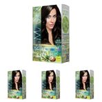 Maxx Deluxe Natural Beauty Amonyaksız Set Saç Boyası 3.0 Koyu Kahve (4 paketi)
