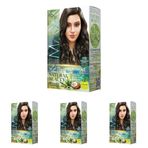 Maxx Deluxe Natural Beauty Amonyaksız Set Saç Boyası 7.11 Yoğun Küllü Kumral (4 paketi)