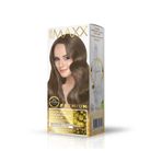 MAXX DELUXE Premium Yarı Kit Set Saç Boyası 8.0 Açık Kumral