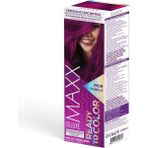 Maxx Deluxe Semı Permanent Haır Dye (Yarı Kalıcı Saç Boyası Harika 5 Renk) 2x50 Ml Mor (Purple)