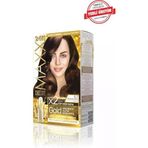 Maxx Deluxe Serisi 24K Altın Parçacıklı Ile 1 Kutu 2 X 50 Ml Geliştiriciler Saç Boyası (Çikolata Kahve 6.7)
