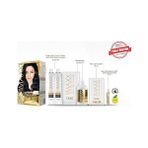 Maxx Deluxe Serisi 24K Altın Parçacıklı Serum ile 1 Kutu 2 x 50 ml ve Geliştiriciler Saç Boyası (Mavi Siyah 1.1) - 0 - Siyah