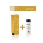 MAXX DELUXE Tüp Saç Boyası 60 ml 30V Oksidan 9.0 Sarı