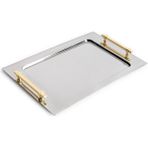 Maxx Doria Castor Gold Çelik Tepsi PA6010 - 45 x 28 cm