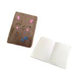 Maxx Fy-3 Figurlu Pelus Defter 80 Ypr Cizgili - Kahverengi