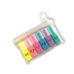 Maxx H-138 Mini Fosforlu Kalem Seti 6 Lı