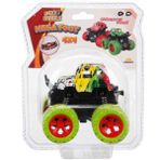 Maxx Wheels Big Foot 4x4 Sürtmeli Araba - Kırmızı Tekerlek Renkli Araba