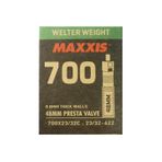 Maxxis İç Lastik 700x23/32c 48mm İğne Sibop Siyah