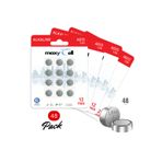 Maxycell 48 Adet AG13 LR44 1,5 V Düğme Pil