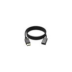 MAXZIQF 2 metre displayport to hdmi dişi çevirici 2 metre displayport to hdmi uzatma kablosu