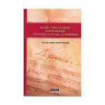 Maya Akademi Yayınları Klasik Türk Musikisi Güftelerinde Osmanlıca Kelime Ve Terkibler - Gülçin Yahya Kaçar