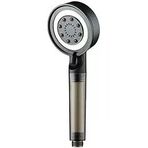 Mayaglory Turbo Filtreli Duş Başlığı, Yüksek Basınçlı Filtreli El Duşu, 5 Fonksiyonlu Filtreli Duş Başlığı, Filtreli El Duşu (Black)