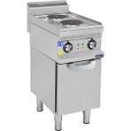 Mayapaz - Elektrikli Ocak, 2 Yuvarlak Pleytli, Endüstriyel Elektrikli Ocak, Dolaplı