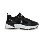Maybe Günlük Yüksek Taban Kadın Sneaker Spor Ayakkabı Yürüyüş Koşu - Siyah