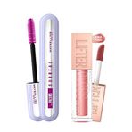 Maybelline Falsies Surreal Maskara + Lifter Gloss 003 Moon Dudak Parlatıcısı