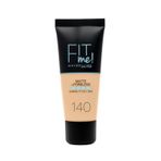 Maybelline Fit Me Matte + Poreless Foundation 140 Cool Medium Mat Fondöten