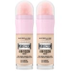 MAYBELLINE Instant Perfector Glow 4 Etki 1 Arada Fondöten- 00 Fair Light (2 paketi)