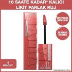 Maybelline New York 15 Super Stay Vinyl Ink Uzun Süre Kalıcı Likit Parlak Ruj