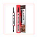 Maybelline New York Bulid A Brow 259 Ash Brown 2 In 1 Brow Pen Kaş Sabitleyici Kalem ve Jel