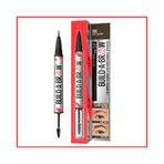 Maybelline New York Bulid A Brow 260 Deep Brown 2 In 1 Brow Pen Kaş Sabitleyici Kalem ve Jel