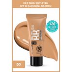 Maybelline New York Fit Me 50 Nude Cilt Bakımı Etkili Nemlendirici SPF50 BB Krem