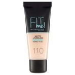 Maybelline New York Fit Me Matte Poreless 110 Porcelain Fondöten