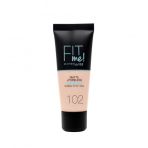 Maybelline New York Fit Me Matte + Poreless Foundation 102 Fair Ivory Mat Fondöten