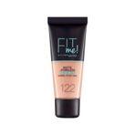 Maybelline New York Fit Me Matte + Poreless Foundation 122 Creamy Beige 30 ml Mat Fondöten