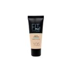 Maybelline New York Fondöten Fit Me Matte Poreless Foundation 105 Natural Ivory