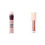 Maybelline New York Instant Anti Age Eraser Kapatıcı- 05 Brighten & Maybelline New York Lifter Gloss Nemlendirici Dudak Parlatıcısı - 009 Topaz