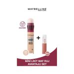 Maybelline New York Instant Eraser Kapatıcı 01 Light & Mini Super Stay Matte Ink Likit Mat Ruj 65 Seductress 2.7ml pktiar01mnmtink-9398 01 Light