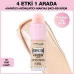 Maybelline New York Instant Perfector Glow 4 Etki 1 Arada Fondöten 01 Light Mini Super Stay Matte Ink Likit Mat Ruj 65 Seductress Makyaj Seti