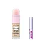 Maybelline New York Instant Perfector Glow 4 Etki 1 Arada Fondöten & Mini Tattoo Liner Gel Pencil Makyaj Seti