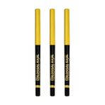 Maybelline New York Kajal Blister Extra Siyah 3 Adet Göz Kalemi