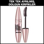 Maybelline New York Lash Sensational Siyah Maskara Hacim Verici Kıvırma ve Uzatma Etkili