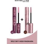 Maybelline New York Lash Sensational Sky High Burgundy Haze Maskara & Lash Sensational Sky High Kahverengi Maskara