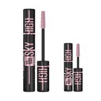 Maybelline New York Lash Sensational Sky High Cosmic Black Maskara & Mini Lash Sensational Sky High Cosmic Black Maskara Makyaj Seti