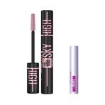 Maybelline New York Lash Sensational Sky High Cosmic Black Maskara & Mini Tattoo Liner Gel Pencil Makyaj Seti