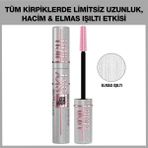 Maybelline New York Lash Sensational Sky High Space Diamond Hacim Maskarası 10 ml – Elmas Işıltılı, Hassas Gözler İçin - Renkli